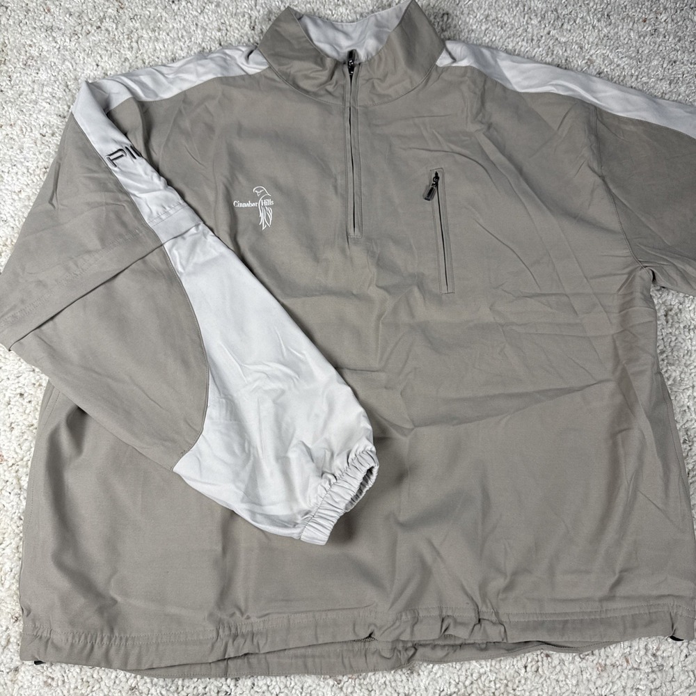 Ping‎ Collection Men's Convertible Medium Golf Windbreaker Quarter Zip Pullover